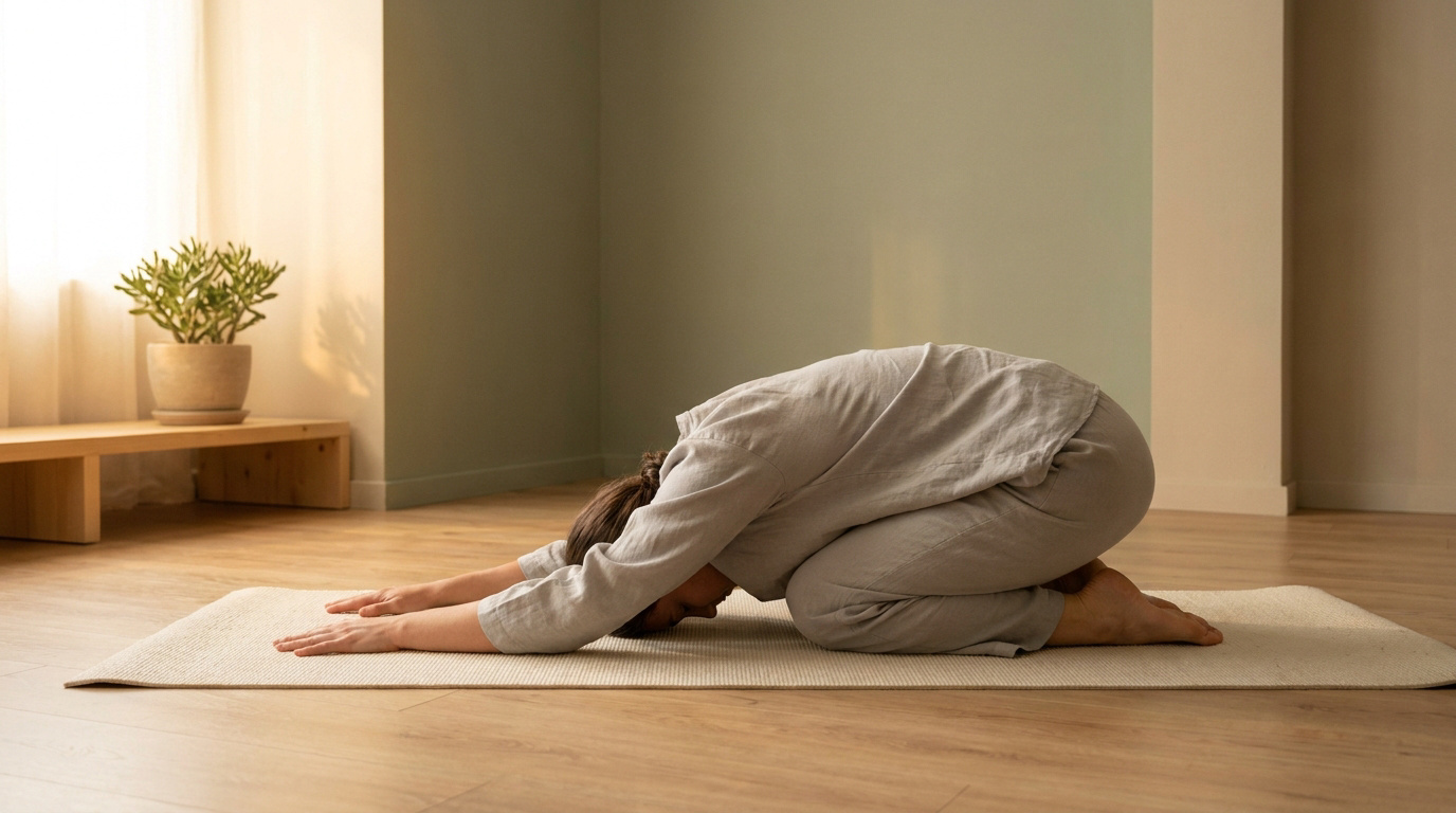 How to master childs pose for back pain and stress relief